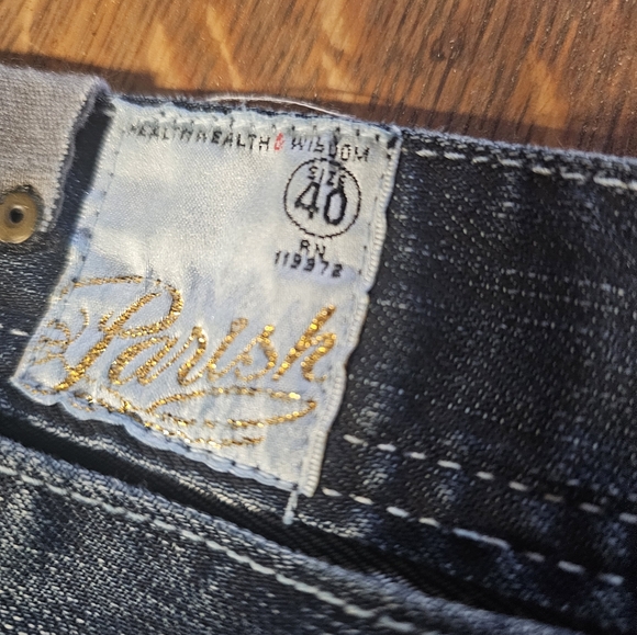 Men's Parish Button Fly Jeans. Size 40 - Picture 7 of 11